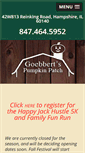 Mobile Screenshot of goebbertspumpkinpatch.com